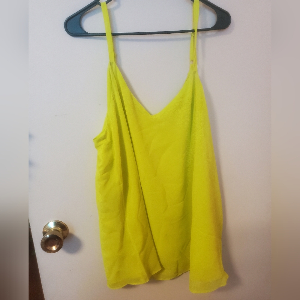 Bright Yellow Torrid Sophie Swing Cami